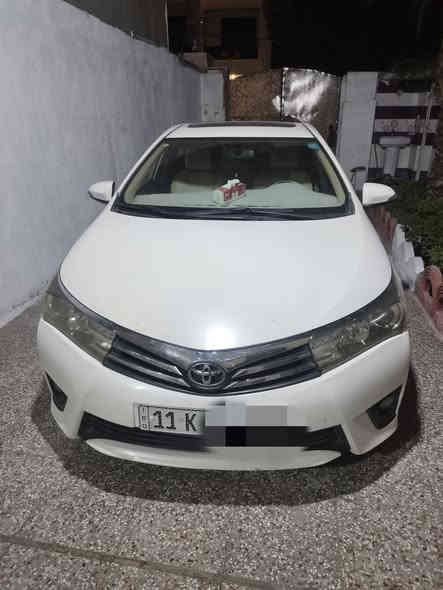 كورلا ٢٠١٥ خليجي فول مواصفات ماشيه ١٦٠ الف كيلو متر باسمي ***********
