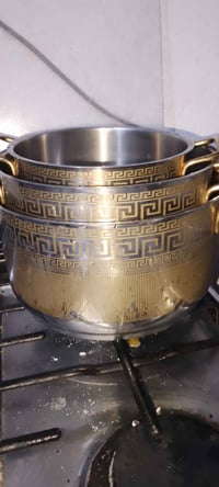 طقم قدور ستيل • مذهب • أبي الخصيب