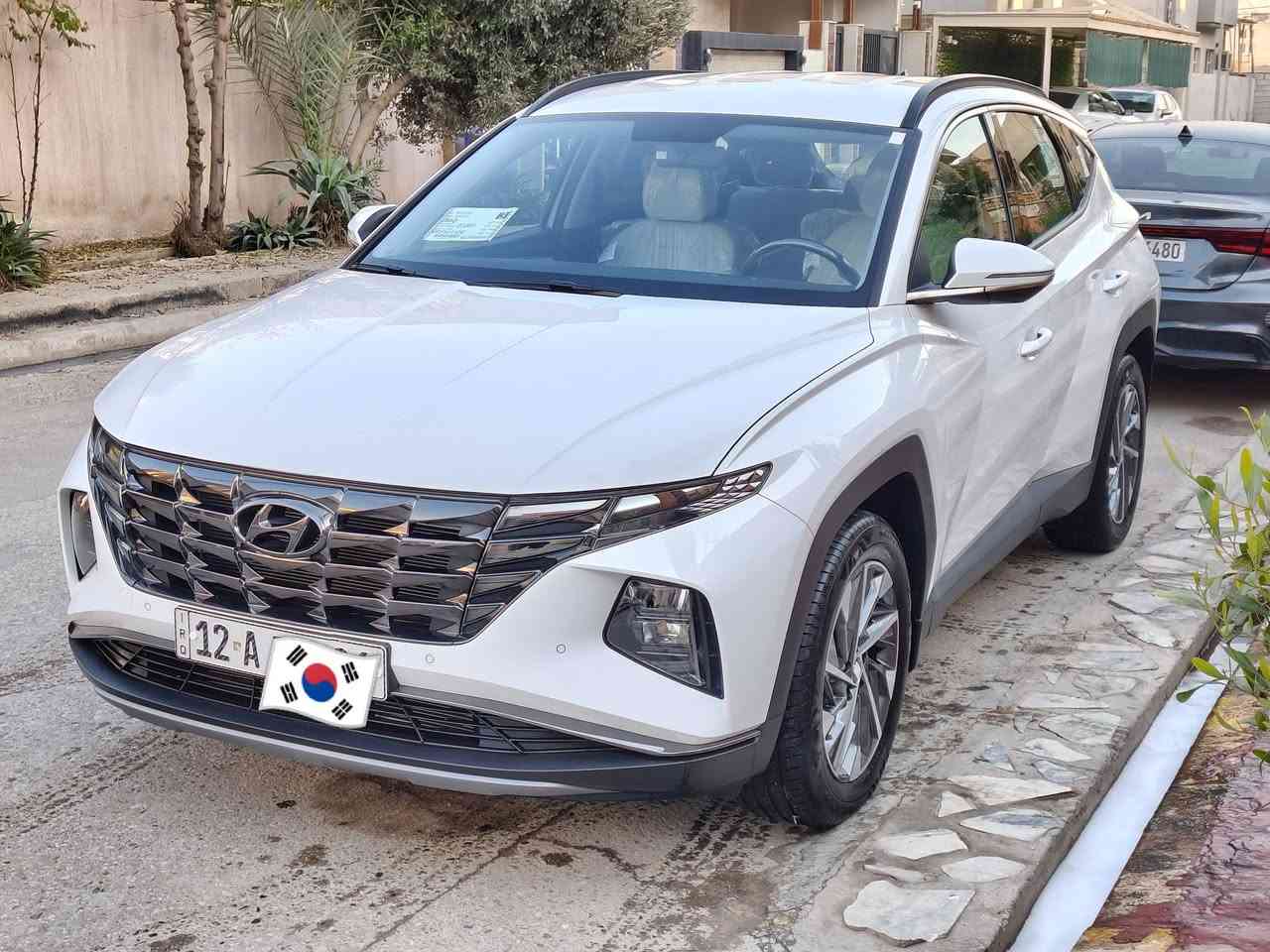 ***********
السلام عليكم توسان موديل 2024 خليجي ماشيه 7 الف 
رقم نينوى بدون صبغ ولا تعديل بارد 
السعر 220 وبيها مجال بسيط جدا
***********
