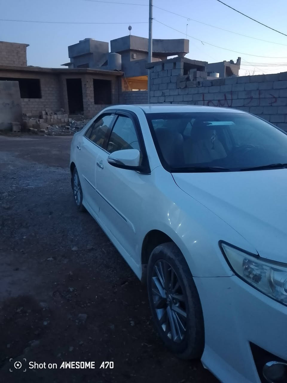 السلام عليكم سياره كامري خليجي 2012 للبيع بيه ضرر فقط تبديل چنطه  للاستفسار الاتصال الرقم ***********
