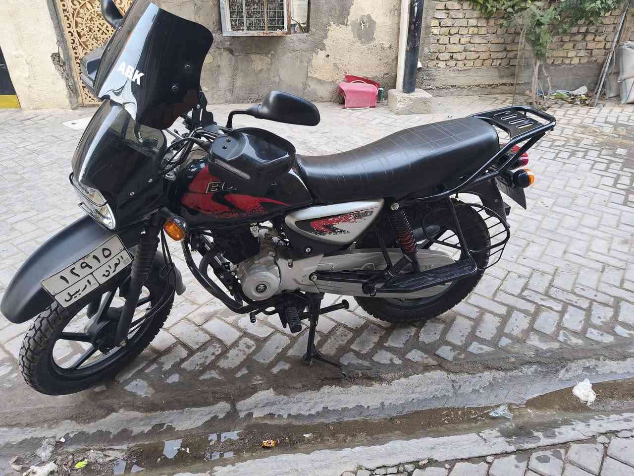 دراجه بوكسر جبلي 2024 طالعة 2025
زيرو ماشيه 8 الاف فقط
السنوية تنتهي 2030.    رقم شمالي
 تحويل شوكت ما اتريد
    دراجه ممفتوح بيها برغي
تخم تاير جديد عليها مري ستاند وقوف كله جديد
دراجه محرك كير كفالة   بغداد مدينه الصدر
‏‪0771 904 0705‬‏ التواصل على الرقم فقط
