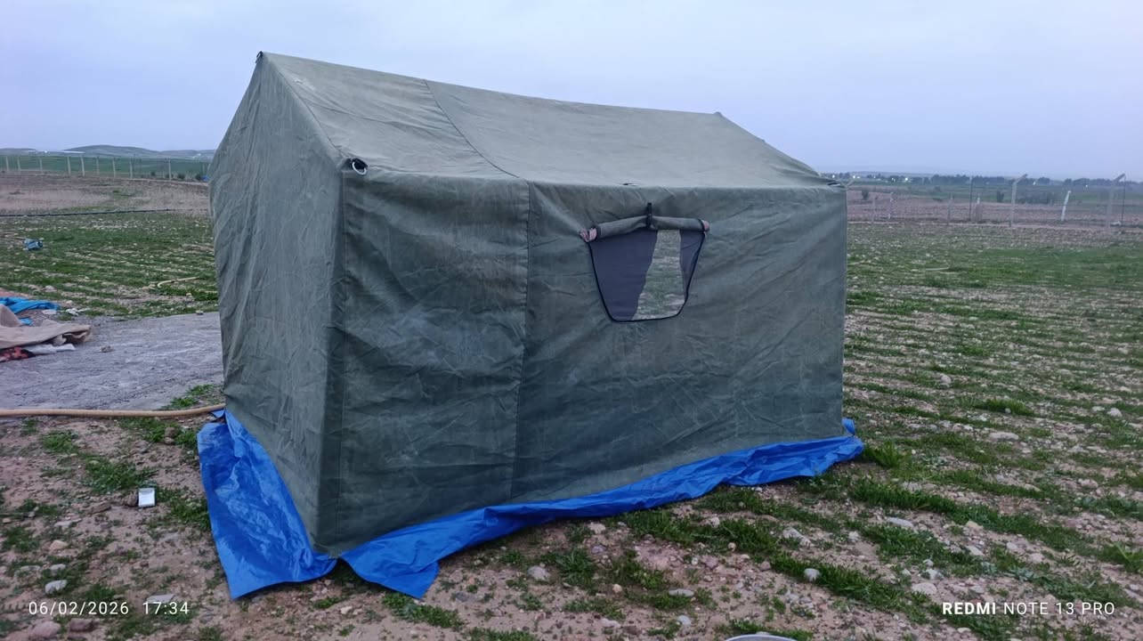 چــادری ســەفــرە 6 شـەش نـەفـەری بـۆفرۆشتن دەسـکردەو چــادرەکەی جلدەو ئـاو نـاداتــە نـاوەوە بـۆرییەکانی سوک و بچوکن
 لەهەموو سـەیارەیەک دا جێگەی ئـەبێتەوە
 هەڵگرتن و هەڵدانی سوک و ئاسانە🪴🌱🪴🌱🪴🌱🪴
شوێن/کەلار
ژ.پ.ڤایبەر/***********
هەر شتێکتان هەیە بۆمان بنێرن یان پەیوەندی بکەن
