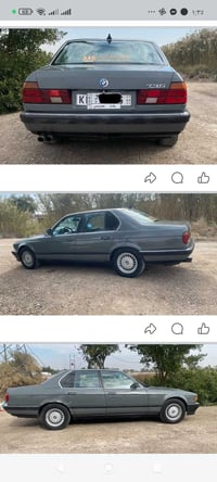 بي ام 735 ثمانيه سلندر سياره خير من الله كير ومكينه خير من الله سياره ...