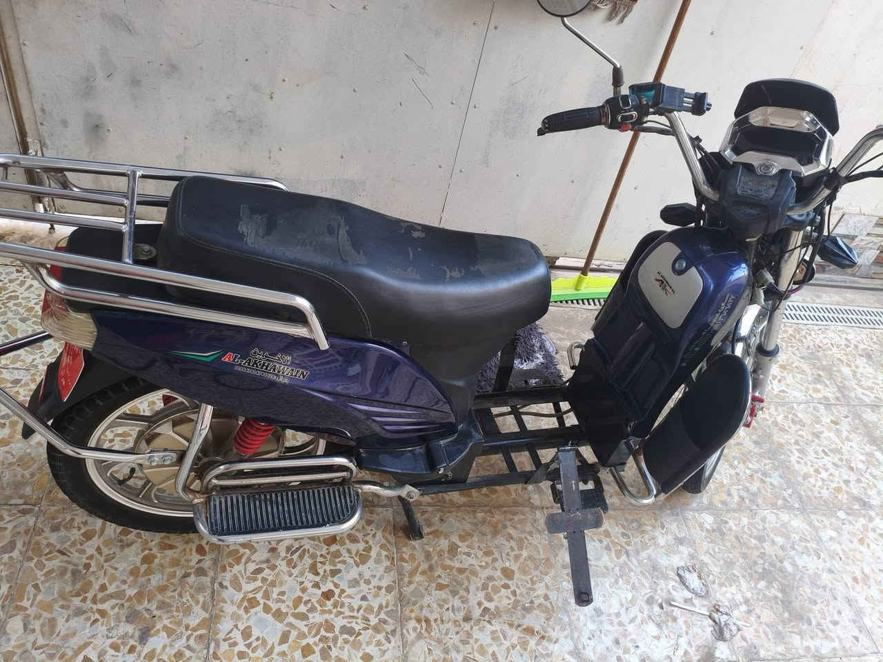 📢 إعــلان بيــع 📢
🛵 موطور هارلي فول نضافة

شركه الاخوين موديل 23 

✅ بصمات اثنين

✅ مانع سرقة بـ "بك"

✅ هورنات

✅ لايت

والبايدرات مالاته بعدهن بالنايلون

⚡ كلشي شغّال 100%

💊 ويا خَـر حبّاية

💰 السعر: 390 وبي مجال بسيط للشراي

📍 العنوان: الفلوجة

📞 للتواصل: ***********

ℹ️ البطاريات بحاله جيده 

#ادمن وافق
