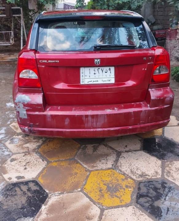 نوع السيارة دودج كاليبر  2007 رقم قادسيه اني المالك السياره سكن بابل