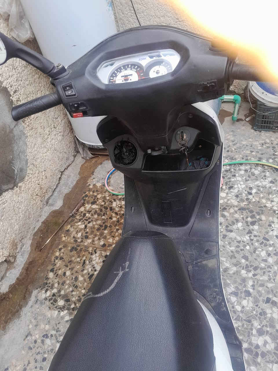 سلام عليكم دراجة سيام سرعة ١٤٠ دراجة حلوة سعر ٢٥٠ قفل بغداد الحسينية ***********
