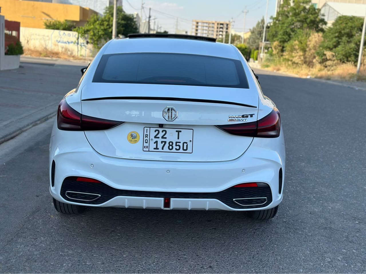 MG GT 2025 🔥
ئێمجی جی تی ٢٠٢٥ فوول مواسەفات 
(مواسەفات : پێش و پشت لید - ویل کڕۆم - ئاوێنە ئیشاڕە - ئاوێنە شەفت - یەدە بەسمە - سلایت - شاشە ئەکتیڤ - سوکان ڤۆلیۆم )
سەیارەکە زۆر خاوێنە دەعامی لۆ دەعامی سبوغ ساردە کوت گێڕ مەکینە تەزرە بە شەرت 
تەنها ١٨ هەزار ڕۆشتووە 
جوانکاریشی بۆ کراوە 
نرخ : 124$ 🔥 
شوێن : هەولێر 🔥
پەیوەندی : ***********🔥 أربيل, العراق
