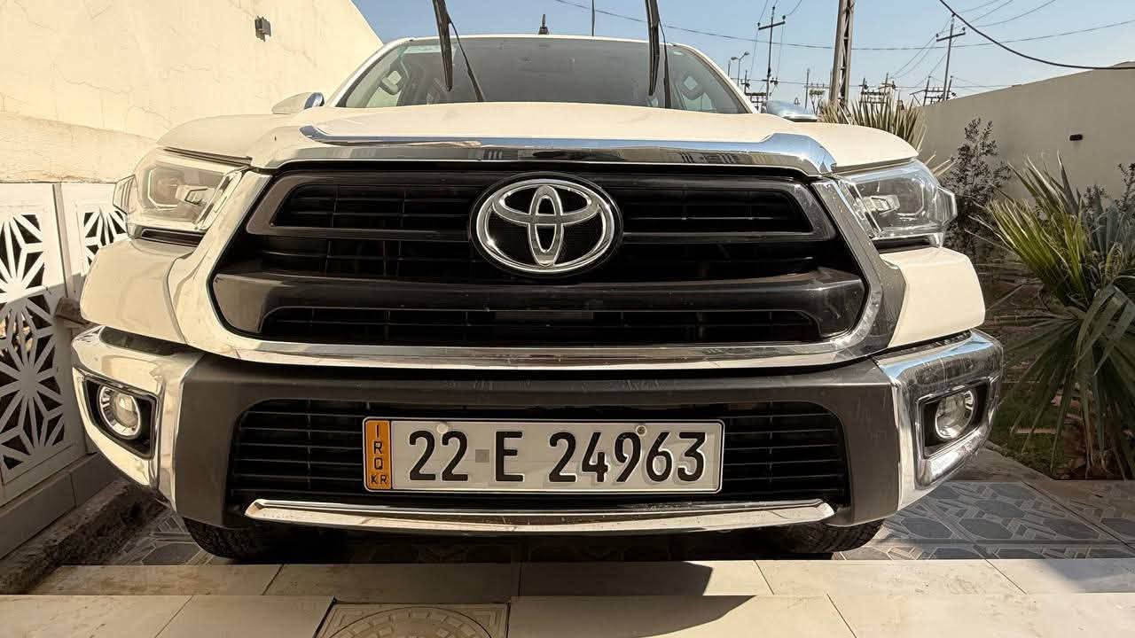 مواصفات البعاج تيوتا هايلوكس
ممشاه ٣٦٥٢٩
غرض البيع لعدم الحاجه لها واكو بديل 
مواصفات 
كامره خلفيه 
حساسات خلفيه
تبريد قطعتين 
داخل احمر 
مري شفط 
السعر ٣٥٠ يعني ٣ شدات وخمسين ورقه 
وبي مجال السعر ان شاء الله 
السياره جديده بعده على حطة الشركه 
للتواصل على الرقم واتساب او شركة 
***********
***********
