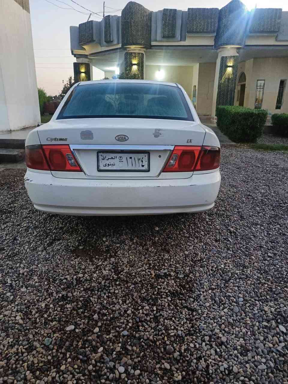 السلام عليكم
كيا اوبتيما 2004 للبيع او المراوس  رقم نينوى صدامي كير محرك شرط السياره حلوه تايرات جدد صدر نص عمر محرك 4 سلندر 2000 اقتصادي بالبانزين السعر 55 ورقه وبيها مجال للاستفسار الاتصال على الرقم ***********
