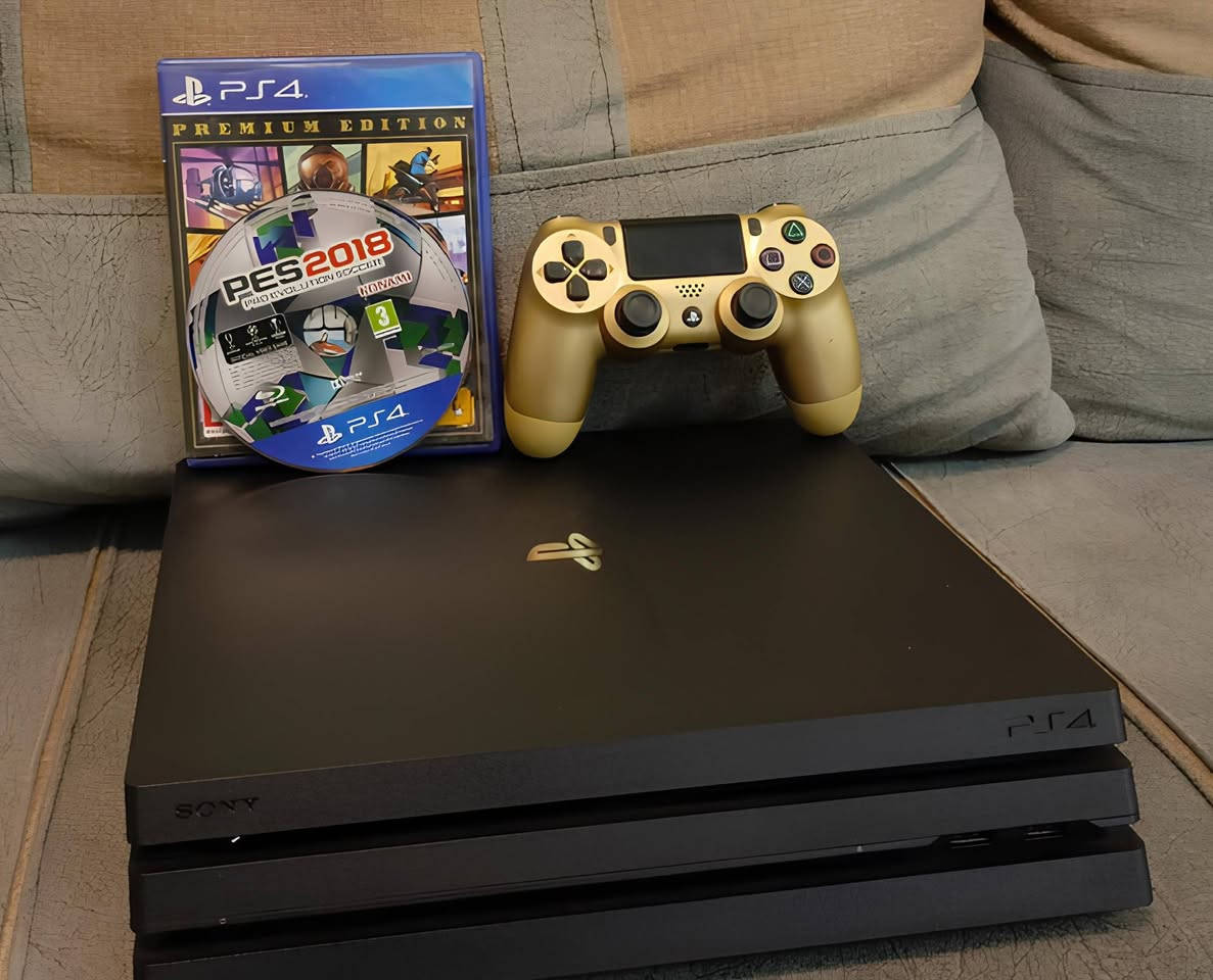 PS4pro
مستعمل اخو الجديد 
ذاكره 1TB 
مع جويستك 
وقرصين العاب 
فيفه 2018 
وGTA5 
والسعر 275 وبي مجال 
للشراي العنوان البصره 
للتواصل واتساب 
***********

