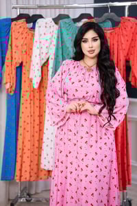 دشداشة كلوش • كشمير • فري سايز ١١٠ كيلو