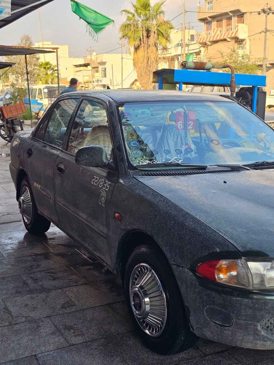 السلام عليكم بروتون 2002 للبيع جاهزه من كلشي تبريد تفئه خير من الله كير عادي كير محرك خير من الله رقم بابل تحويل ثاني يوم بلاديه السياره حلوه وناعمه تخم تاير السياره مال جناي تعبان عليها كله شغل كرهبايات كلها شغاله شاشه لايت زنون اشاير لد السياره كامله متكمله سعره49 وانتصل عل رقم *********** 
*********** مكاني واسط العزيزية
