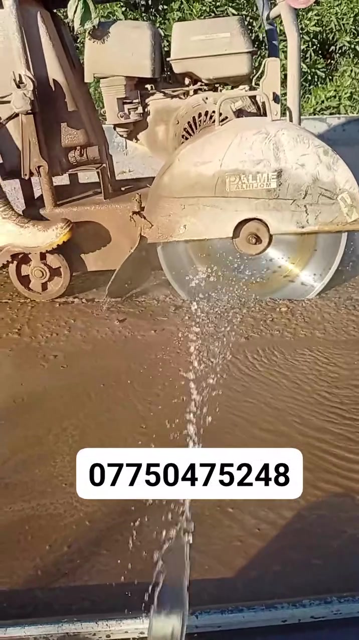 كادر هندسي متخصص في قطع
وتثقيب الكونكريت المسلح افقي وعامودي 
بأحدث الآليات وبدون اي اهتزاز 
✅️-ماكنة قطع الكونكريت (الكتر)
✅-️وجهاز الكور دريل 
✅-️كادر مميز يضمن لكم جودة العمل 
✅️-فتاحت المناور 
✅️-فتحات في الجدار
✅-️قص السقف الكونكريت
✅-️فتحات المصاعد الكرهبائية 
✅-️فتحات  التكيف 
✅-️ عمل جوينات في الصب
✅-️تثقيب الجسور الكونكريتية 
✅️-تفليش البيوت والمباني القديمة 

📞 للاستفساراكثر الاتصال على 

📞 واتساب:-***********
           
او مراسلتنا على الصفحة
