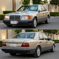 مرسيدس دبE300 موديل 1992 السياره ماشيه300kالف السياره مصبوغه للجماليه ...