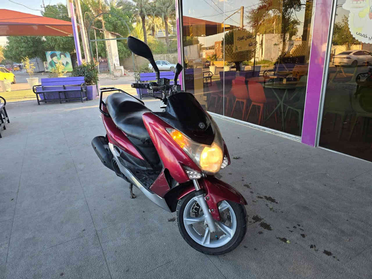 السلام عليكم دراجه كلش جديدة ماجستا اس مابيهه اي نقص رقمي للتواصل ***********
