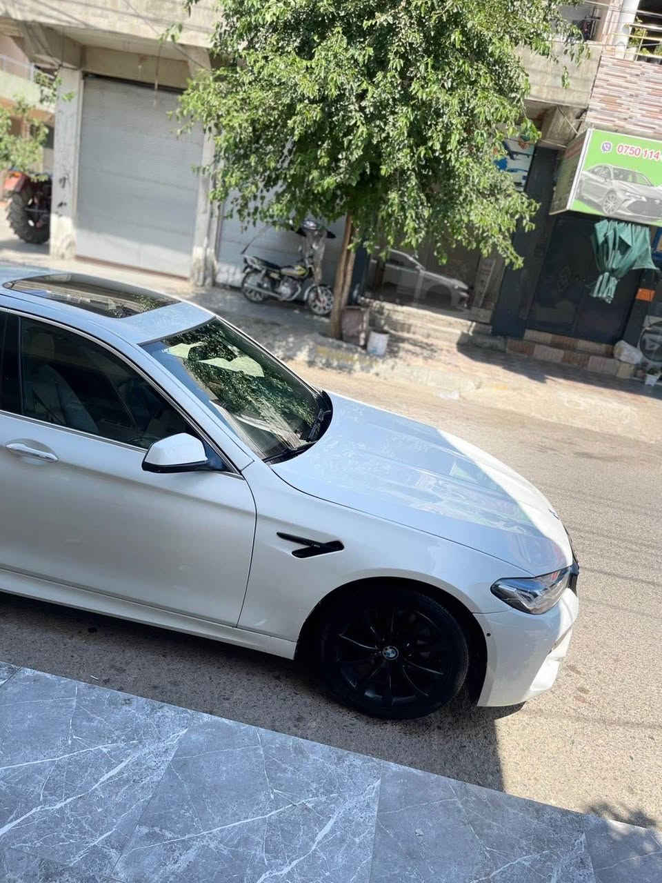 Bmw2012 V6 twin power torboشکڵی gcگۆڕاوە بۆ 2024 سەیارەکە زۆر جوان و خاوێنە تازە ڕۆنی مەکینەی گۆڕاوە هادرۆلیکی گێڕی تازە گۆڕاوە بێ مەسروف سەیارەکە فول فولە 5کامیڕە داتاشۆ سڵاین ناو خەنەیی بۆ زانیاری زیاتر تەلەفۆنکە بۆ ئەو ڕەقەمە 
*********** 
شوێن ڕانیە رانية, السليمانية
