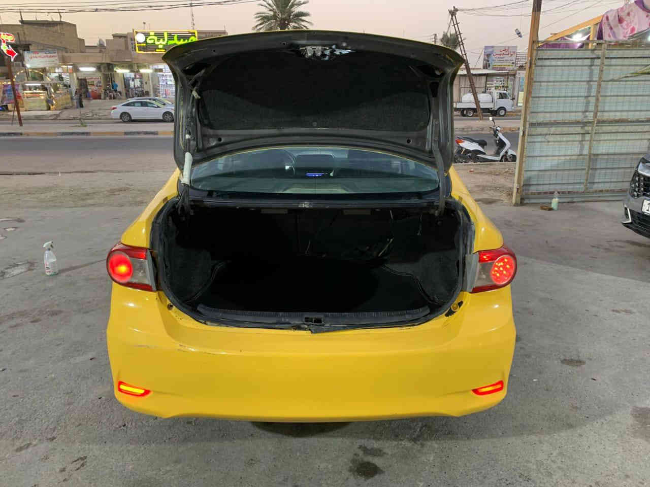 السلام عليكم كورلا موديل 11بسمي رقم بغداد انكليزي هزه جديده تخم تاير جديد السياره خير من الله حادث امريكا خلفي ليبل واحد من عدا قبق الصندوك الاستفسار   ***********  السعر 95وبيها مجال حك الجيه مامتواجد عل فيس
