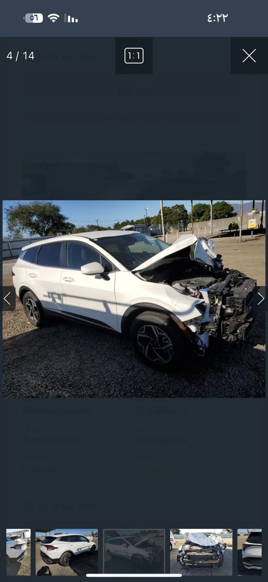 سبورتج 2025 LX
السياره هنا بل حله 
  هيج تنباع عله وضعه وغراضه. كامله كوله 
فقط قاعده فيوزات يرادله وسويج بس السياره كامله 
السعر ١٦٨ للتواصل 

***********
***********
عقيل الحلاوي الحلاوي
