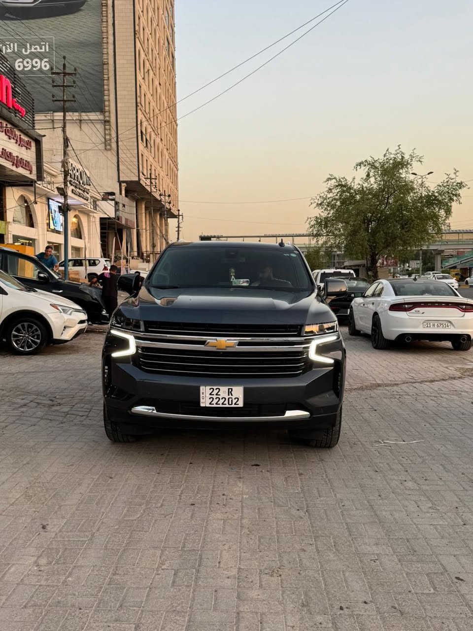 تاهو موديل 2021 فئه ال تي الفول مواصفات بانوراما وكرسي منفصل و4 كامرات وتبريد كراسي وجلد وحساسات ورادارات وثلاجه وشاشه كبيره وصندوك كهرباء وكراسي خلفي كهرباء وبعد بيهة هواي مواصفات مال تاهو الفول السياره وارد امريكي حادثهة جاملغ خلفي وباب خلفي بدون ايرباك بدون دواخل ماشيه 100 الف سياره جديدا ومو ناقصهة اي شي جاهزه مكينه بلاديه مو مفتوحه وسعرهة 38500$ وبيهة مجال بسيط مكانهة بغداد العامريه او المنصور  ***********
