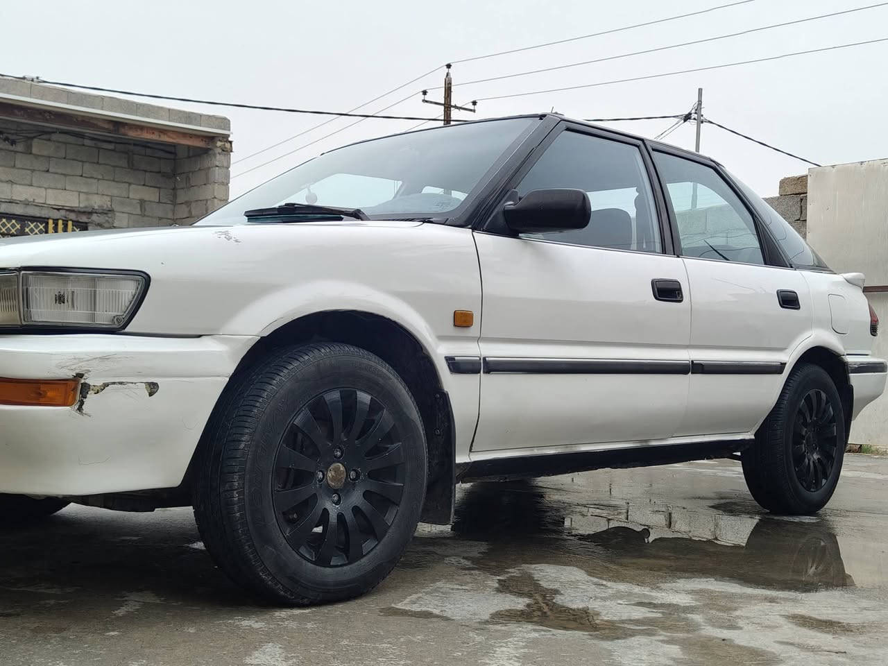 السلام عليكم كورلا 91مصبوغه احزام بدون ضربه حداديه جاهزه محرك وگير مكفول بدون تبريد السعر 45 بي مجال بسيط للأستفسار ***********
