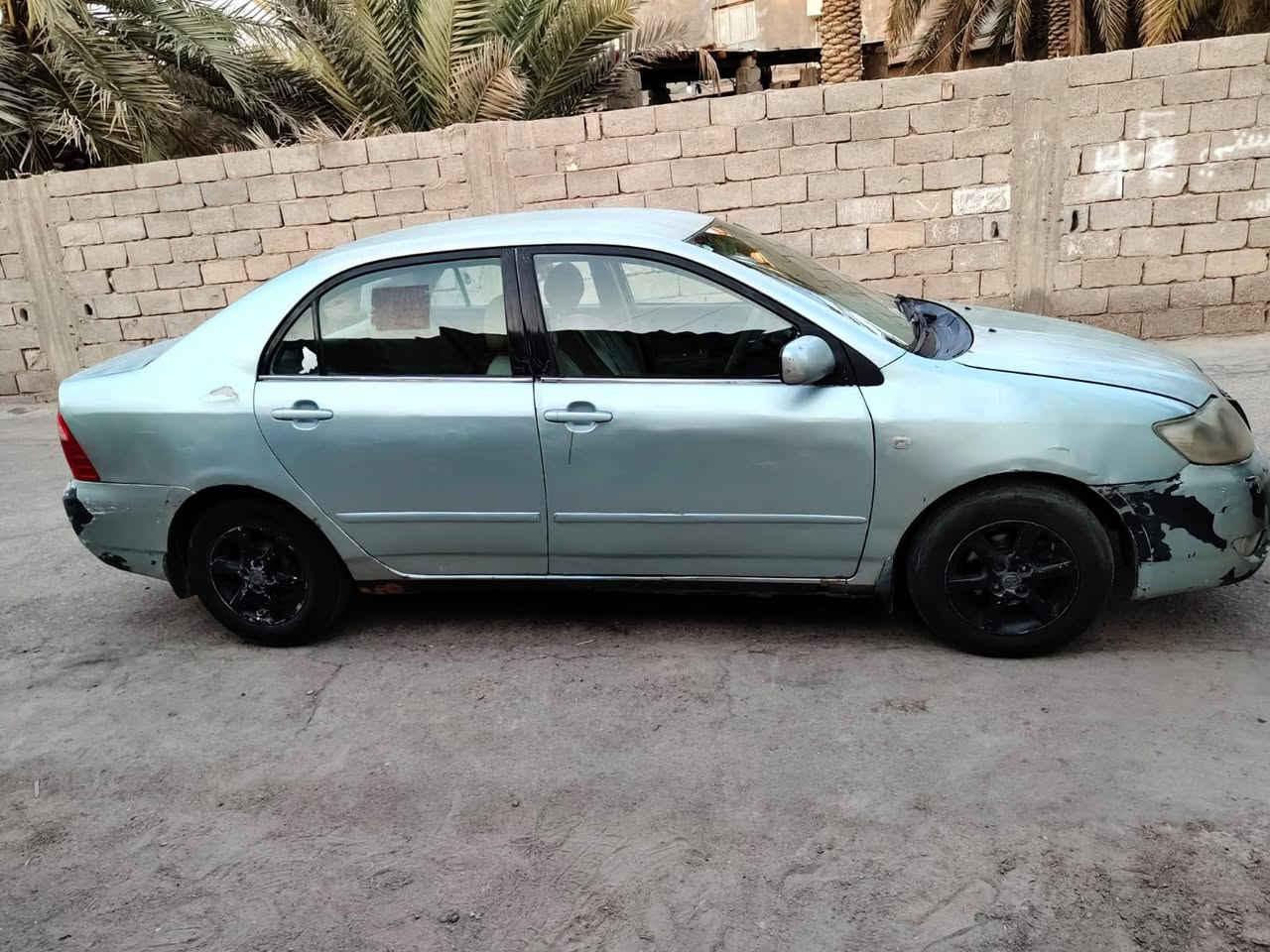كورولا بيكاتشو 2006 بأسمي 
سنوية تنتهي 2030 
لونها رصاصي مصبوغه غير لون 
محرك 1600 صارله ثلاث اشهر من شديته 
تبريد شغال كمبريسر جديد 
سعر 58 مكاني بصرة ابي الخصيب 
***********

