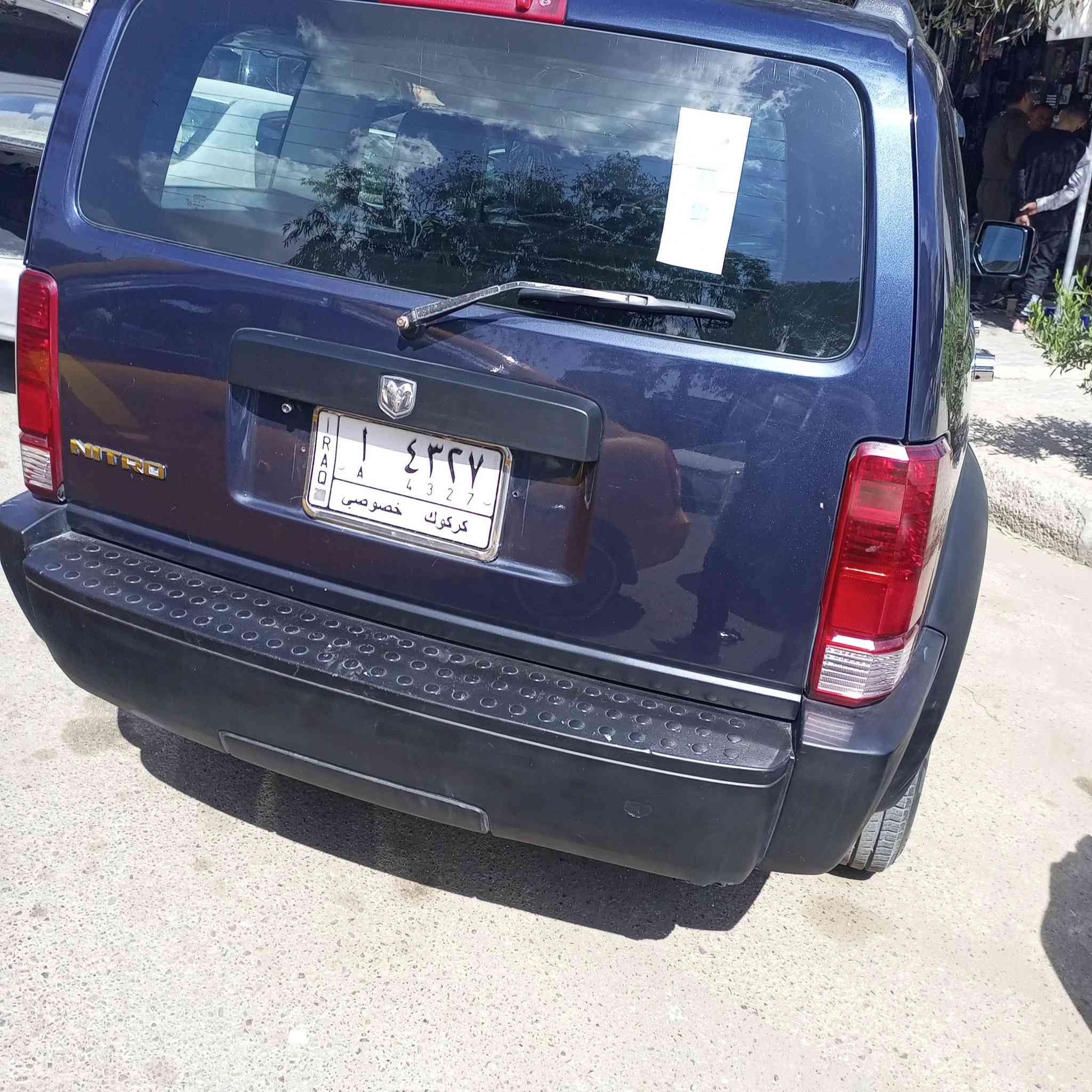 سلام عليكم دوج نيترو 2008 لبيع بدون صبغ سعر 90 ورقه  رقم كركوك مشروع وطني سنويه لحد 9 اشهر باقي *********** عل وتساب
