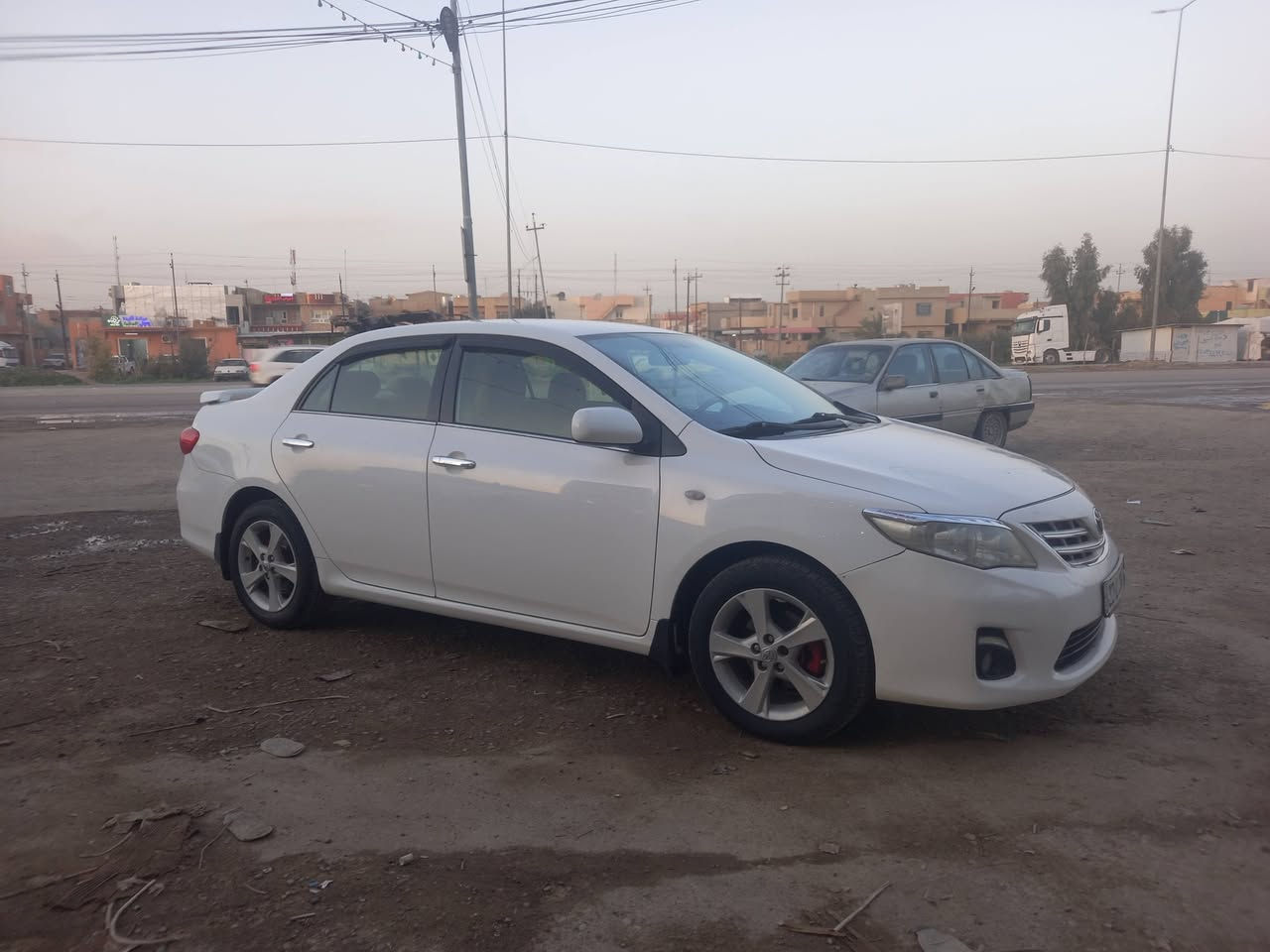 كورلا خليجي 2013 نقد فقط السعر 147
بدون صبغ 
محرك 18 مامفتوح  لا صرف لا نفخ شرط
كير توماتيك شرط 
طخم تايات جديد
طخم كدام وره جديد 
سنويه جديد
هزه جديد 
رقم اربيل جديد 
وكاله عام بسمي شرط التحويل 

برطله 
***********
***********
