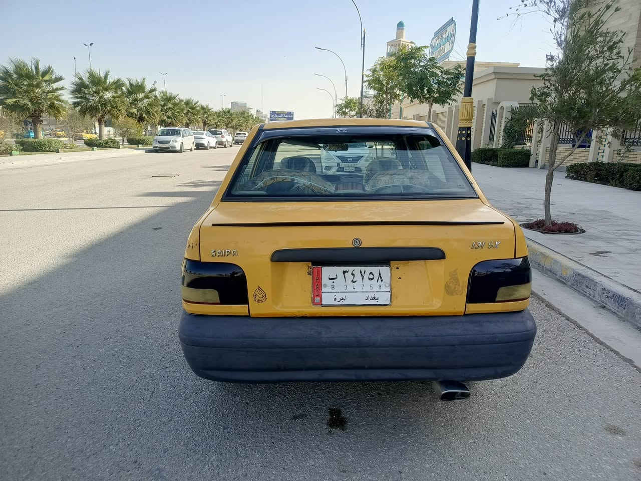 السلام عليكم 
سايبا موديل 2011 نفخ رقم بغداد مصفر هيئة وغرامات سنوية لل 27 كير محرك حدادية كهربائيات خير من الله سيارة كبل للشغل جاهزة 
السعر 25 وبيهه مجال بسيط 
عنوانها كربلاء حي المهندسين 
***********
***********
