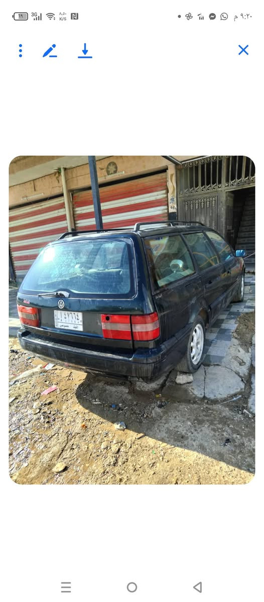 سلام عليكم كولف باسات موديل 94 للبيع محرك 1800كيرعادي السعر 18ورقه قفل هذا رقمي ***********
