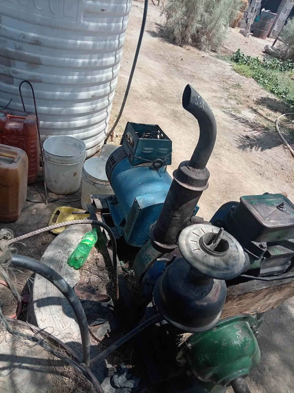 سلام عليكم لبيع مولد هندي شغال دينمه سبعه ونص كيفي لا تنقيص ولا تبخير المكان واسط قضاء الصويره ستفسار اتصال على رقم ***********
