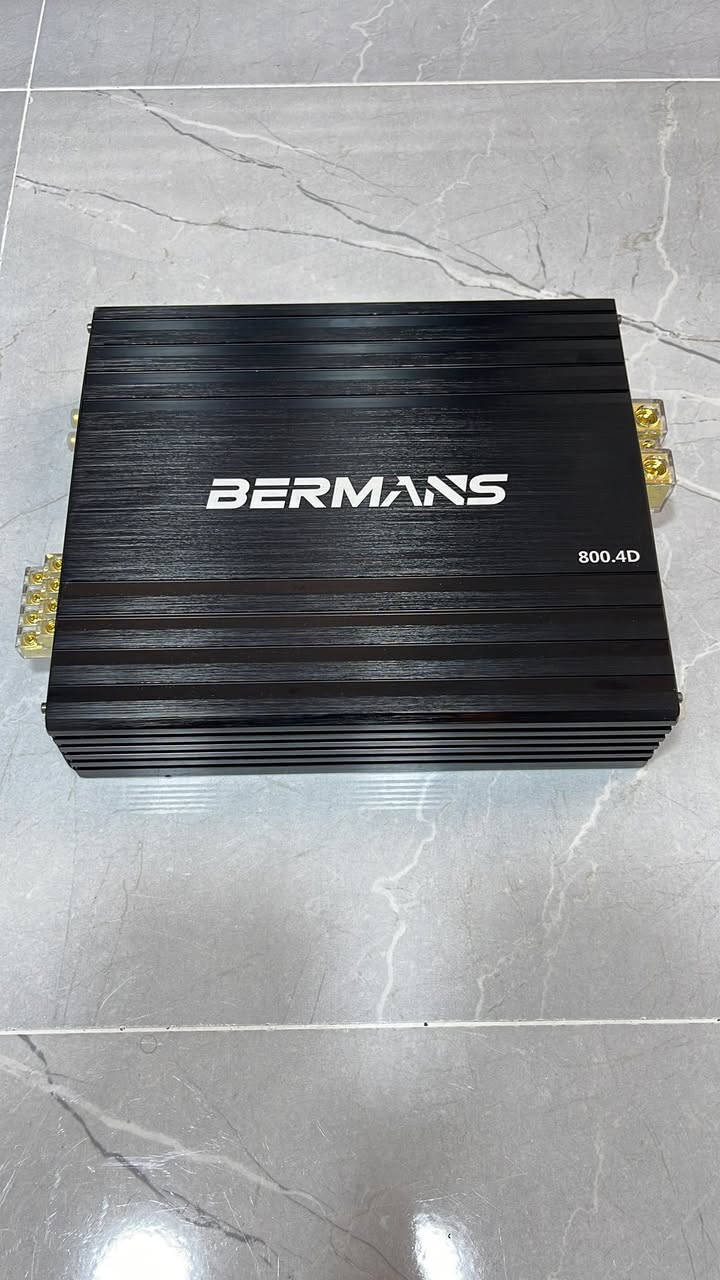 مضخم صوت Bermans (Bermans 800.4D) يتميز بهيكل معدني أسود بالكامل.يعمل هذا الجهاز كمضخم صوت للسيارات بأربع قنوات (4/3/2 Channel Power Amplifier).تم تصميمه بتقنية الفئة D (Class D) لتحقيق كفاءة عالية في استهلاك الطاقة وإخراج الصوت.


**إذا كنت صاحب هذا الإعلان وتريد حذفه لأي سبب، رجاءا أرسل رسالة إلى الدعم الفني**