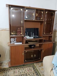 بوفيه • خشب • صاج • اثاث • بوفيه خشب • بوفيه صاج • خزانة طعام • ميز بو...