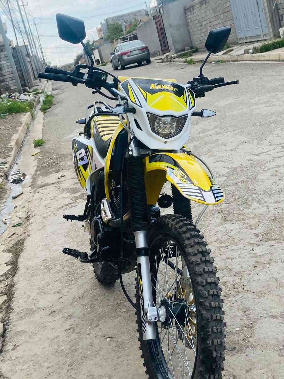 السلامو عليكم اخوان ماطور كاويار للبيع موديل 2026شرط مامفتوح مستخدم شي قليل محرك 200سيسي. فقط مكسور جام الدشبول السعرمليون و200 الشراي يتواصل ***********3
