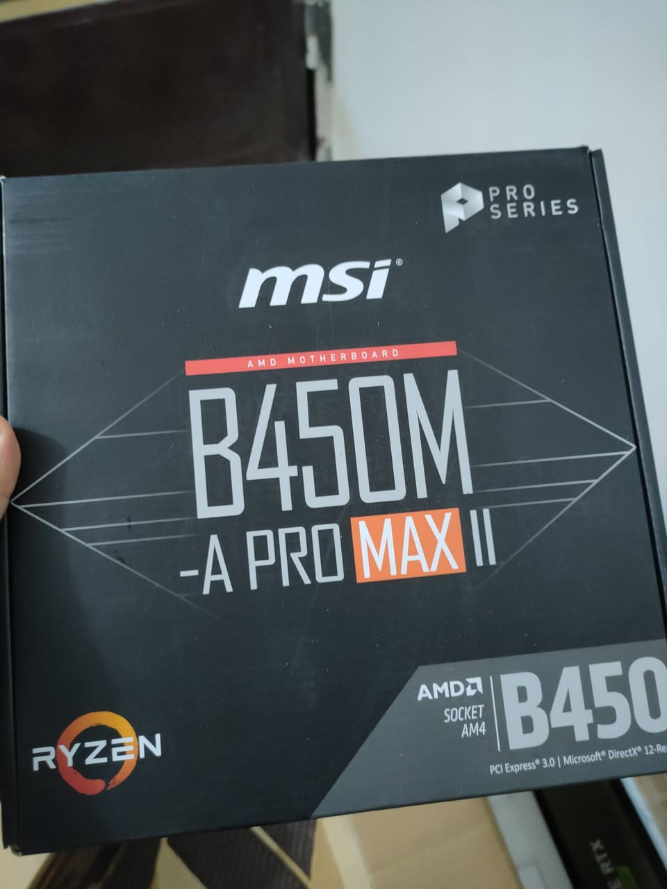 للبيع كيس نضيف 
بيه نقص مروحة ماشر عليه بالصورة
كراتين فقط مال الكيس ومذر بورد و الكرت 
ويجي فقط وياه ماوس بدون كيبورد
CPU: Ryzen 5 4600G
GPU: RTX 2060 SUPER 3 FAN RGB GALAX 8GB 
RAM: 16GB 3200MHz RGB 
Storage: M.2 256GB + SSD 256
Motherboard: B450 A PRO MAX II
PSU: Thermaltake 650W
600 قفل 
مكاني بغداد مدينة


**إذا كنت صاحب هذا الإعلان وتريد حذفه لأي سبب، رجاءا أرسل رسالة إلى الدعم الفني**