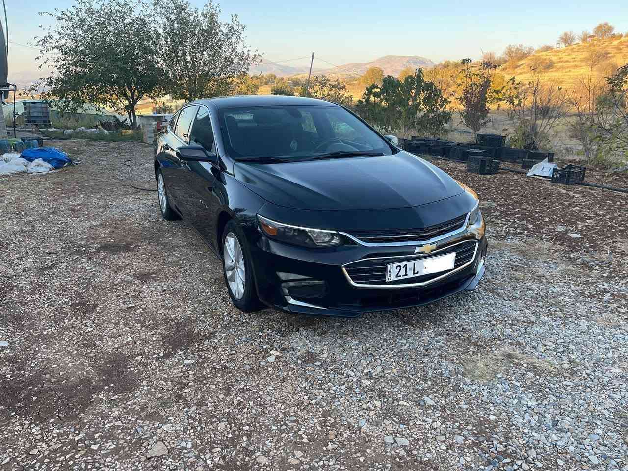 ‏Chevrolet Malibu 2018 LT
‏‎شۆفرلێت مالیبۆ 2018 

‏‎مەکینە ١٥ تۆربۆ 

‏‎١- ٥ دەرگا بەسمە 

‏‎٢- سوکان ڤۆلیوم 

‏‎٣- شاشە گەورە- بلوتوس - AUX - کار پلەی

‏‎٤-ناو رەش 

‏‎٥- کامێرە

‏‎٦- دەبڵ گێڕ

‏‎٧- تحدید سرعە

‏٨- ABS ئەوتۆ ستۆپ

٩-تۆربۆ

١٠-ناو لید

‏‎زۆر مواسەفاتی دیکەش 

‏‎

 یەک پارچەی بۆیاخە بێ ناوگرتن

 بۆنیت

‏‎گێڕ و مەکینە و تەبرید  شەرت
نرخی ٩٩ وەرەقەو مەجالێکی برایانە 
گۆڕینەوەش ئەکەم بە سەیارەیەک بەدڵم بێت
***********

***********
