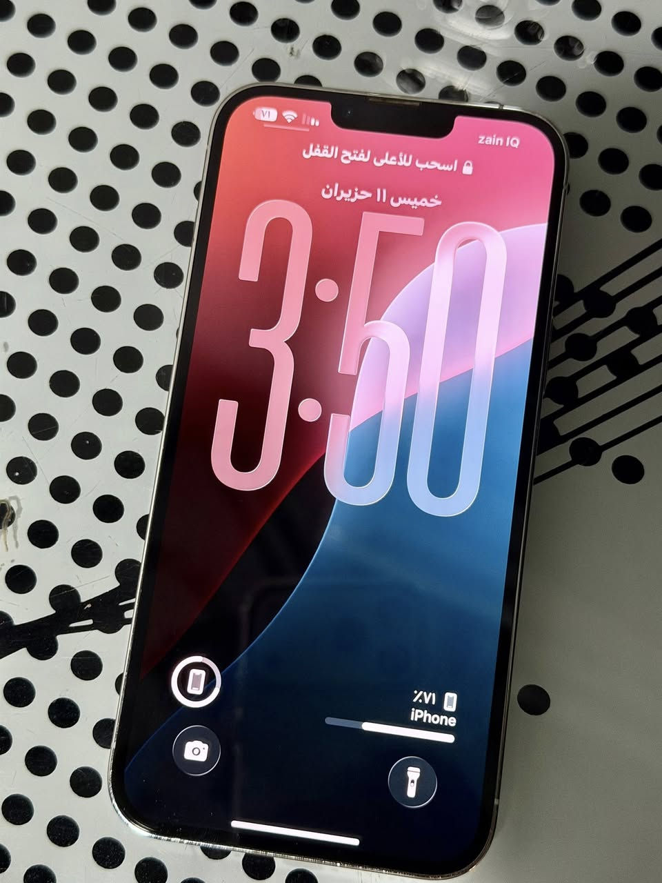 السلا عليكم
ايفون 13 برو ماكس 

اللون ابيض 

ذاكرة (1 تيرا)

نموذج m

البطارية 73 بلاديه

فيس تايم شغال 

الجهاز ما داخل تصليح ابد على الفحص 

النظافة 100٪؜

السعر 700


**إذا كنت صاحب هذا الإعلان وتريد حذفه لأي سبب، رجاءا أرسل رسالة إلى الدعم الفني**