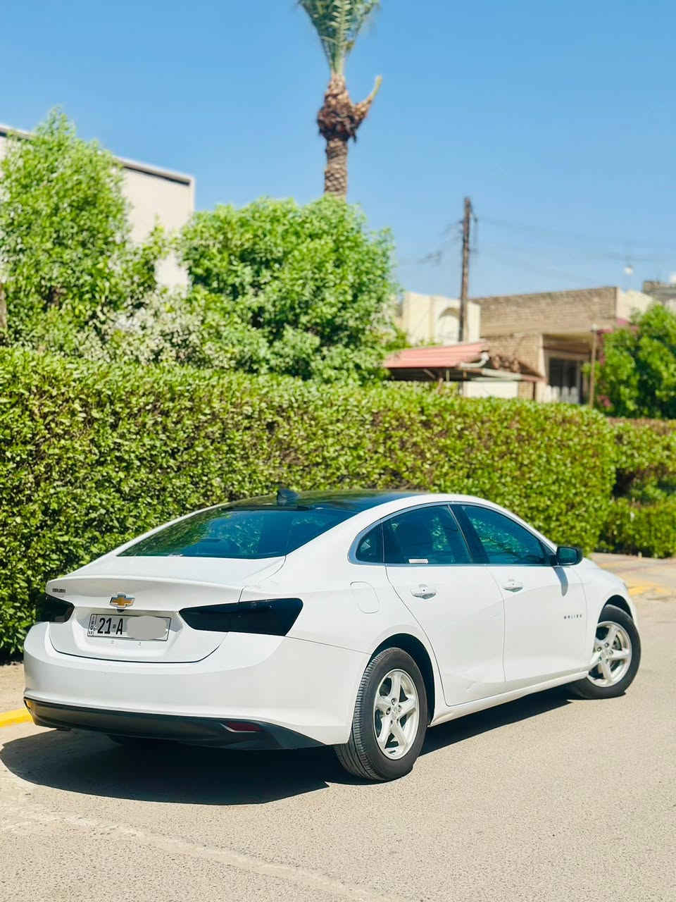 السلام عليكم ورحمة الله وبركاته
#للبيع_او_المراوس

سيارة شوفرليه / ماليبو موديل 2017 
محرك 1500 تيربو
كير AT
بصمات عدد ٥ 
حادثها بنيد شطح + جاملغ امامي ايسر + الباب خلف السائق @إشارة
السونار موجود
رقم مميز / سليمانية 
السنوية باسمي لغاية 2029
السعر 80
اتصال او واتساب ***********
بغداد - مجمع بسماية 
@إشارة
