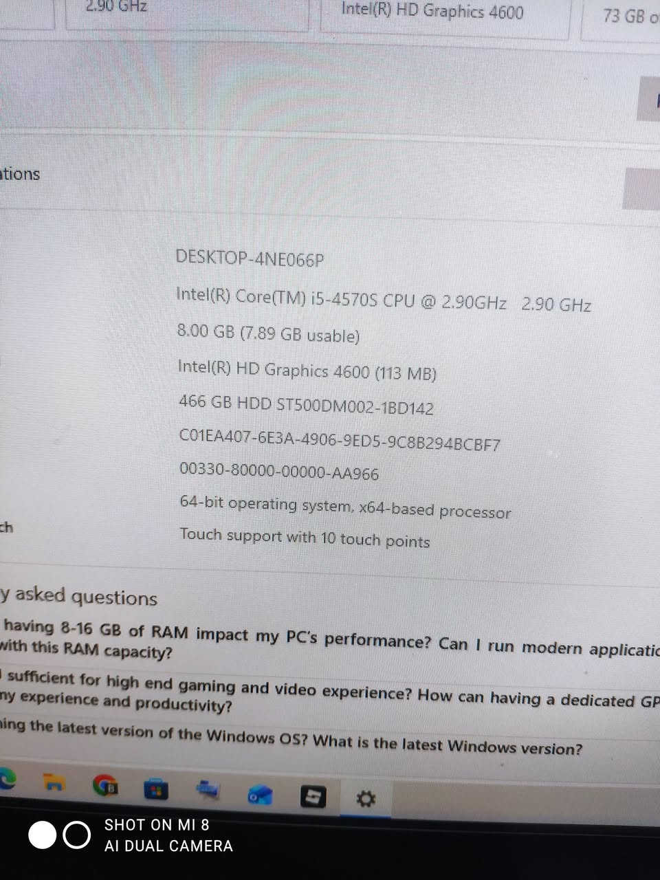 اول اين ون لينوفو شاشة 24 بدون عيب مواصفات موجود بالصور 
سعر خاص


**إذا كنت صاحب هذا الإعلان وتريد حذفه لأي سبب، رجاءا أرسل رسالة إلى الدعم الفني**