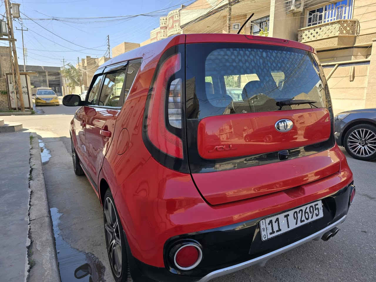 كيا صول ٢٠١٨ فوول مواصفات رقم بغداد دولي جديد  سنويه جديده تحويل مباشر بانوراما بصمه أبواب بصمه تشغيل شاشه كبيرا بلادي كامرا دواره رادارات تحديد مسار كشنات جلد كشنات كهرباء تبريد شاشه اشاير بالمري.  مري شفط فوول تحكمات تدفئه تبريد كشنات ماشيه ٦٠ كير محرك صدر تبريد جاهز بيه صبغ خشم لبنيد فقط بدون لغود بدون شواصي بدون دواخل نهائيا السياره ليبل واحد بلادي السعر 115  الاتصال  ***********
