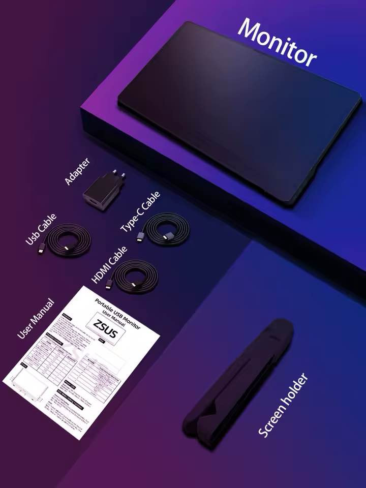 شاشة ZSUS 14 إنج 2K… دقّة تشوفها وتعيشها! 🔥

شاشة محمولة بدقة 2K Ultra HD (2160×1440)
ألوان طبيعية بعمق 8-بت وغطاء 100% sRGB
سطوع قوي 350 نِت ومعدل تحديث 60Hz لتجربة مريحة وواضحة.

🔹 تصميم أنيق وخفيف، مثالية للسفر والعمل
🔹 منافذ Type-C + Mini HDMI لاتصال سريع ومستقر
🔹 زاوية رؤية واسعة 85°
🔹 مكبرات صوت مدمجة ستيريو
🔹 نسبة عرض 15:10 مثالية للإنتاجية
🔹 تعمل ويا اللابتوب، PC، وأجهزة متعددة

📦 المحتويات:
شاشة محمولة – كابل HDMI – كابل Type-C – محول USB – محول طاقة – حامل شاشة

إذا تريد شاشة ثانية قوية، مرتبة، وسهلة الحمل…
ZSUS 14A-2K اختيارك الذكي

هنا… وجهتك لكل ما هو إلكتروني موثوق وعالمي.
 
للتواصل 
*********** كركوك, العراق
