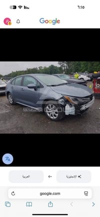 للبيع كورلا وارد أمريكي حادثها دعاميه امامي فقط موديل 2024 رقم الانبار...