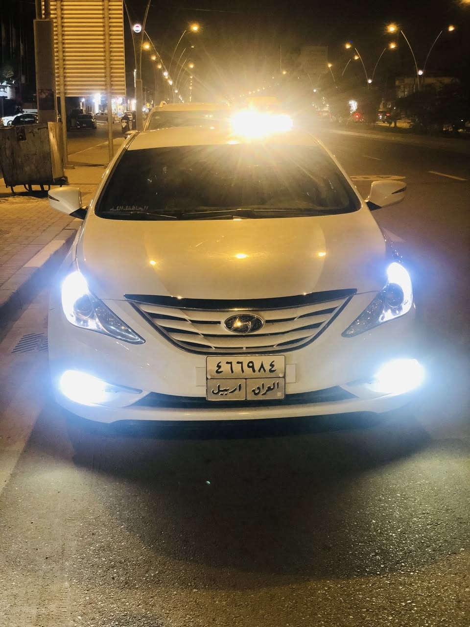 يالله السلام عليكم اخوان 
سوناتا موديل 2013 خليجي رقم اربيل 
باسم شركه شيروان 
مكينه 2400 مكفوله من الفتح 
حداديه كلها جديده
تبريد قطعتين كامل وشغال 
لسياره كفاله عد 3 مكانات بارد صغار ورشه صغيره بل طرف مال البنيد والك فحص وين ماتريد 
سعرها /128 وبيها مجال بسيط للشراي

مكاني البصره وهاذه رقمي ***********
