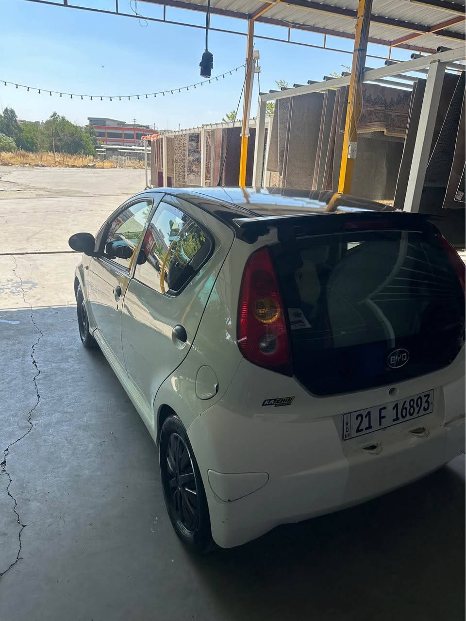 Byd f0
.
سەرەتا بە ناوی خوا.
-
Byd f0 2013
مەکینە 1.0 گێڕ عادی 3 بستۆن
بەسمە-جام کارەبا-شاشە ئایپاد-تەبرید-لایت زینۆن

ڕەقەم سلێمانی تا ٢٠٢٩ تازەیە

بەس بستێکی سەر بۆنیتەکەی بۆیاغە و هەنێک چاڵ و ساردی پێوەیە 
سەیارەکە ماڵی دۆستە و بۆ 550کم 30 لتر بەنزین ئەخوا 
-
نرخی 46 گەڵا و معامەلە
شوێن:سلێمانی
ژ.م *********** السليمانية, العراق
