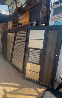 بيبان ثنين  عرض مترين ارتفاع مترين   باب سلايت عرض 3 ونص  07705806049 ...