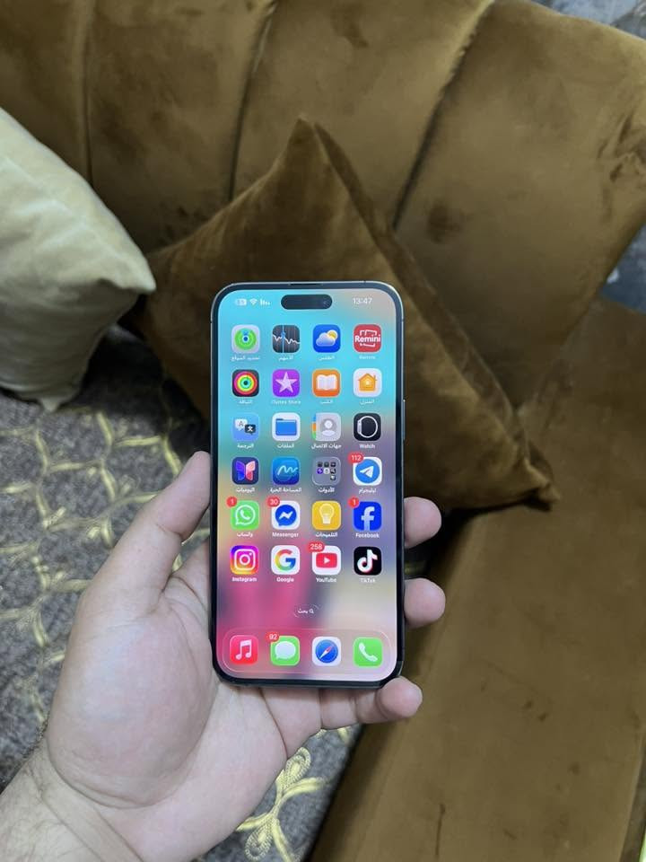 السلام عليكم
14 برو ماكس بنفسجي 
ب85‎%‎ ذ256
شرق اوسط 
نضيف مكفول من كلشي ما داخل صيانة ابد 
بدون ملحقات 
بابل


**إذا كنت صاحب هذا الإعلان وتريد حذفه لأي سبب، رجاءا أرسل رسالة إلى الدعم الفني**