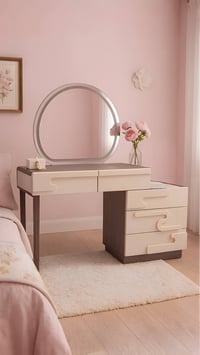 ميز تواليت • خشب MDF • ١٥٠×٤٠×١٣٠سم