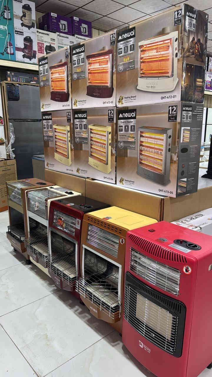 السلام عليكم  
تم وبحمد الله  وصول  كافة  انواع المدافئ  الكهربائية  والغازية والنفطية  وباسعار تنافسية جدا   
مجمع الزهراء ع  قرية الغدير 1  شارع السنتر  مقابل الاطفاء    *********** او   ***********
