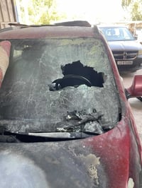 كيا سبورتاج • ٢٠١٢ • محترقة