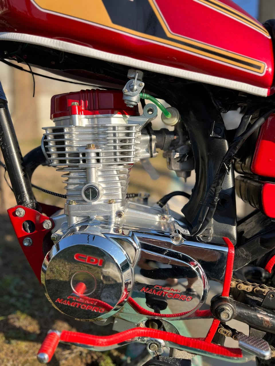 سلام عليكم ورحمه الله وبركاته اخواني دراجه نامه تيربو تجي اتشوفها احلا من لصور  ما صار لها شي من معمره تخذها ما تصرف عليها ربع ماطور جديد سعره 750الف بيها مجال مال جيتك مو شراي لا تتصل متواجد عل خط فقط ***********
