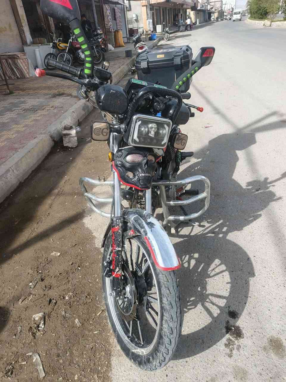 دراجه سوبر شنج موديل 2023 مكمرك مكينه مكفولة ما ممدود عليه سبانه كهربائيات كله شغاله السعر مليون و200وبيها مجال) (***********اتصال أو واتساب متوفر
